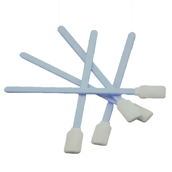 Rectangular Head Polyester Swab with Break Point